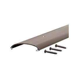 M-D TH008 79988 Top Threshold, 72 in L, 3-1/2 in W, Aluminum, Bronze