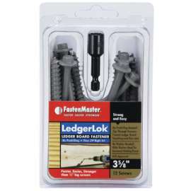 12PK 3-5/8 Ledger Screw