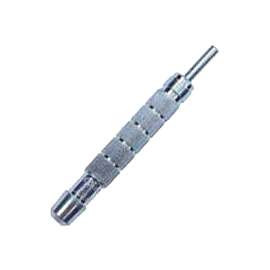 STANLEY 58-013 Screw Hole Punch, 3/8 in Tip, 3-1/16 in L, Steel, Nickel
