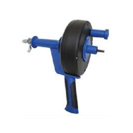 COBRA TOOLS 86000 Series 86150 Drum Auger, 1/4 in Dia Cable, 15 ft L Cable