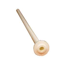 GENOVA 500 Series 530821 Toilet Supply Tube, 1/4 in Compression Inlet, 20 in L, Polyethylene Tubing