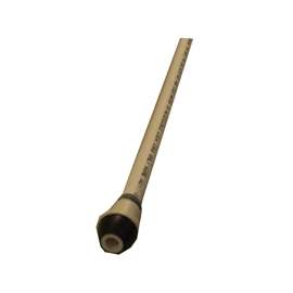 GENOVA 500 Series 530861 Sink Supply Tube, 1/4 in Inlet, 20 in L, Poly Tubing