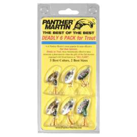 6PK Holo Spinner Lure