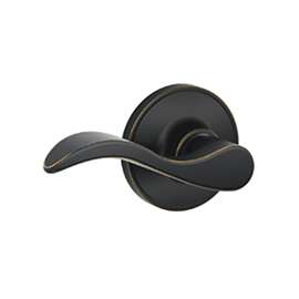 Schlage J Series J10SEV716 Passage Lever, Aged Bronze