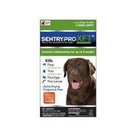 SENTRY PRO XFT 61 1846 Flea and Tick Squeeze-On, 3 Count