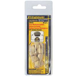 20PK 3/8 Mushroom Plug