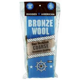 3PK BRZ Coar Wool Pad