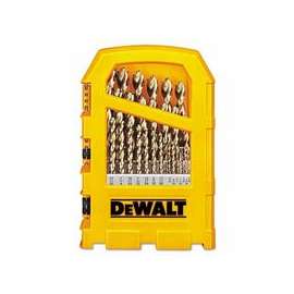 Pilot Point 29-Piece Gold Ferrous Oxide Drill Bit Sets, 1/16 in - 1/2 in