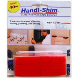 40PK 1/16" RED Shim