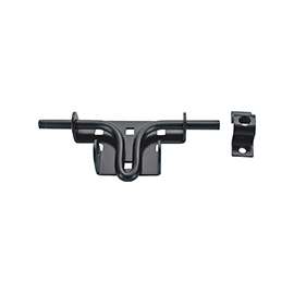 ProSource 33189PKS-PS Bolt Latch, 1-1/8 in Bolt Head, 6-1/2 in L Bolt, Steel, Powder-Coated