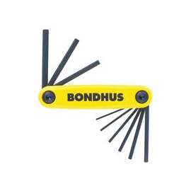 GorillaGrip Fold-Ups, 9 per fold-up, Hex Tip, Inch, 0.05-3/16 in