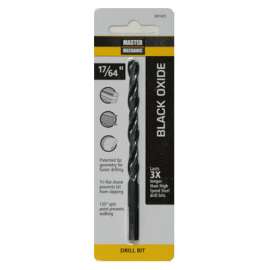 MM17/64x4-1/8 BLK OXBit