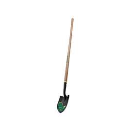 Landscapers Select 34607 Shovel, Steel Blade, Wood Handle, Long Handle, 45 in L Handle