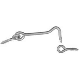 4" SS Hook/Eye