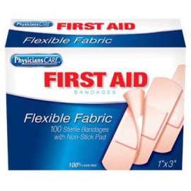 100CT 1x3 Fab Bandage