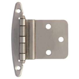 2PK 3/8"NI Inset Hinge