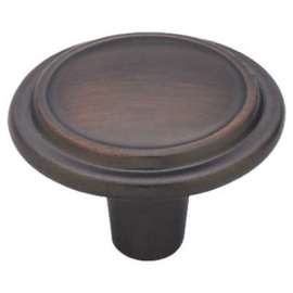 2PK 1-1/4" BRZ Top Knob