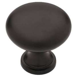 2PK1-1/4" Blk Garr Knob