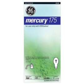 GE 175W CLR Merc Bulb