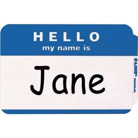 C-Line HELLO My Name Is Peel/Stick Name Tags