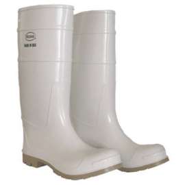SZ8 16" WHT PVC Boot