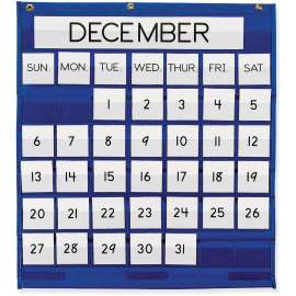 Pacon Monthly Calendar Pocket Chart