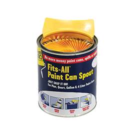 FOAMPRO Fits-All 61 Paint Can Spout, Plastic, 1 gal Capacity