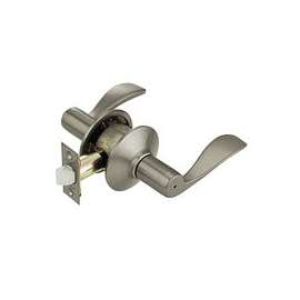 Schlage Accent Series F40V ACC 620 Privacy Lever, Solid Brass, Antique Pewter