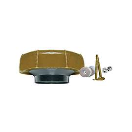 FLUIDMASTER 7514 Flanged Wax Ring Kit, Plastic, For: 3 in and 4 in Waste Lines