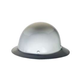 MSA 475408 Hard Hat, Fas-Trac III Suspension, Phenolic Shell, White, Class: G