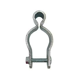 ProSource LR-185-PS Pipe Gate Hinge, Steel, Zinc, 180 deg Range of Motion, 70 (Pc) lb