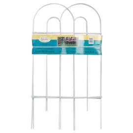 32x8 WHT Arch Fence