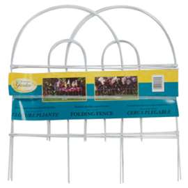 24x8 WHT Arch Fence