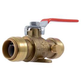 3/4" Ball Valve & Drain