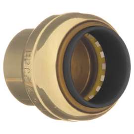 3/8" Push On Cap