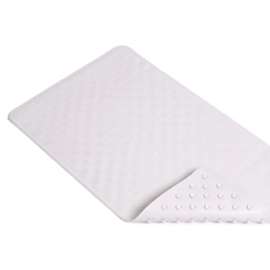16x28 WHT Shel Bath Mat