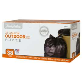 TV 38CT 33GAL Trash Bag