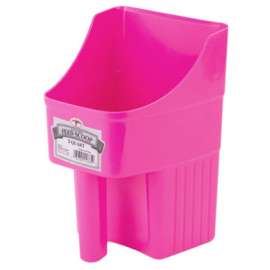 3QT Hot PNK Feed Scoop