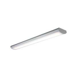 Metalux 4WPLD3140R9 LED Wraparound, 0.3 A, 120 V, 36 W, LED Lamp, 4000 Lumens, 4000 K Color Temp, Steel Fixture