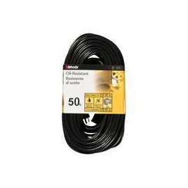 Woods 2457 Extension Cord, 12 AWG, Black Jacket