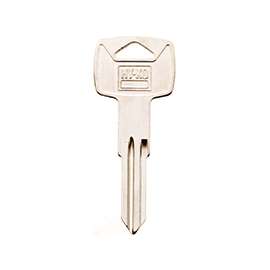 HY-KO 11010B61 Key Blank, Brass, Nickel
