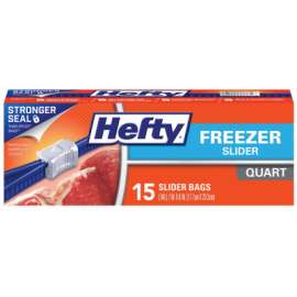 15CT QT Freezer Bag