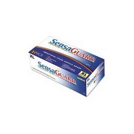 Disposable Latex Gloves, Powder Free, Rolled Cuff, 5 mil, Nat. White, X-Large