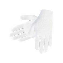 Lisle Cotton Inspector Gloves, 100% Cotton, Ladies' Small