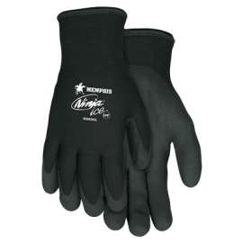 Ninja Ice Gloves, X-Large, Black, 1.083 in, 1.083 in, Fully Coated