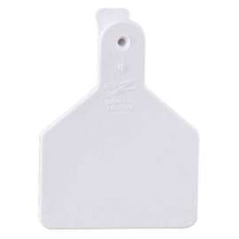 25PK 1PC WHT Calf Z Tag
