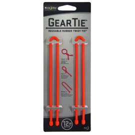 2PK 12" ORG Gear Tie