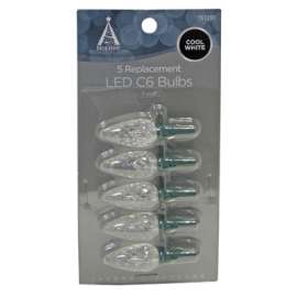 HW CW C6 LED Repl Bulb