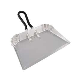 Simple Spaces DL-5010 Dustpan, 17-3/4 in L, 17 in W, Aluminum, Silver, Anodizing
