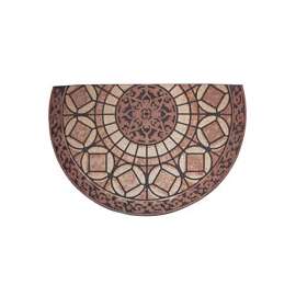 Simple Spaces T450 Door Mat, 33 in L, 21 in W, Flocking Pattern, Polyester Surface